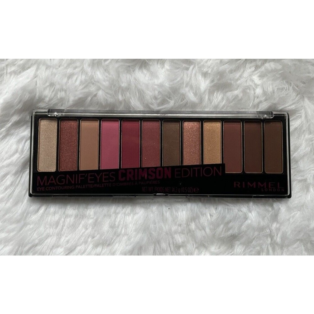 Rimmel London Magnif'Eyes Crimson Eyeshadow 12 Piece